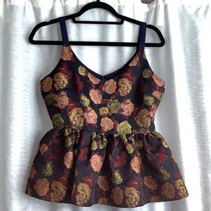 NWT Anthropologie Peplum Top